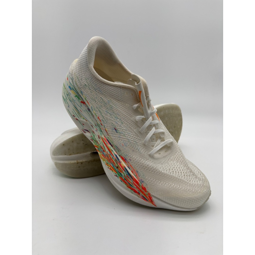Anta C202 GT Mens Running Shoes White Multi Color Carbon Fiber Plate Size 11